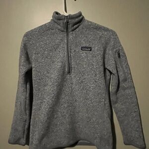 Patagonia Women’s Gray Zip-Up Sweater